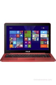 ASUS Eeebook E402MA-BING-WX0136B 90NL0031-M03130 Pentium Quad Core - (2 GB DDR3/500 GB HDD/Windows 8.1) Notebook(14 inch, Red)